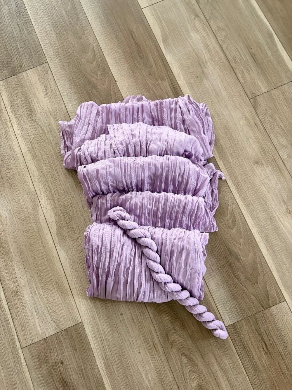 Sheer Table Runner | Lavender or Light Violet | Set of 6 |  25.6